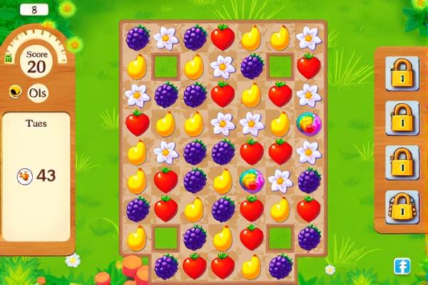 魔法花园对对碰