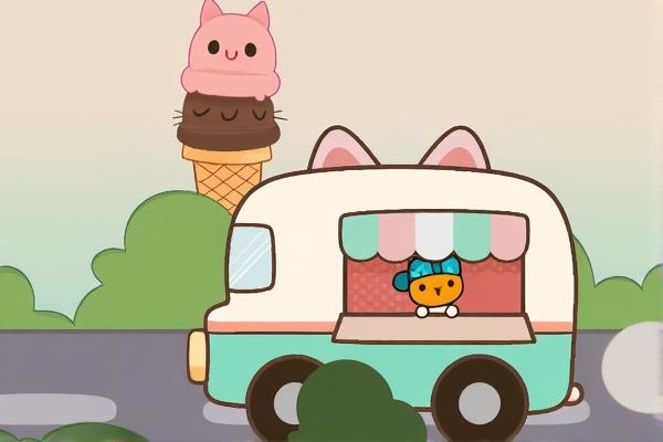 喵喵冰淇淋车