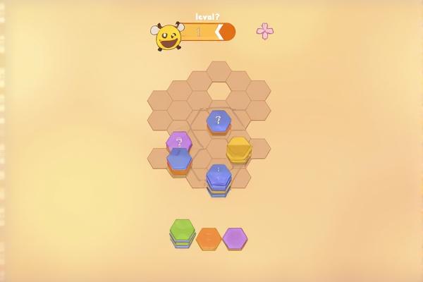 蜜蜂六边形消除