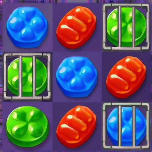 糖果粉碎对对碰