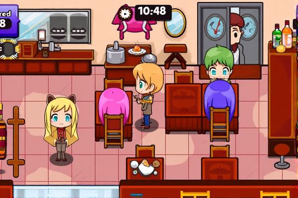 莉莉的餐厅偷懒H5