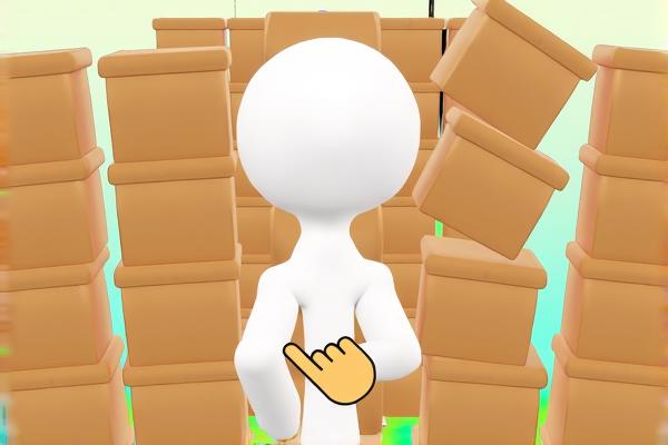 伸缩自如的火柴人