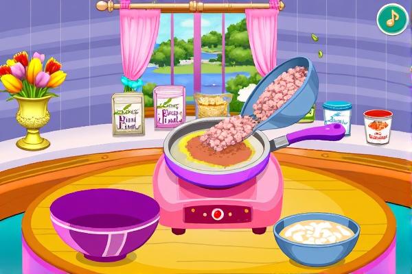 制作烤宽面条H5