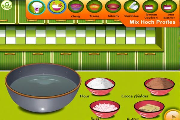 爱心巧克力蛋糕