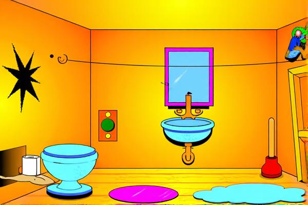 逃出可爱的卫生间