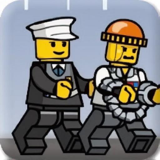 乐高警察抓小偷