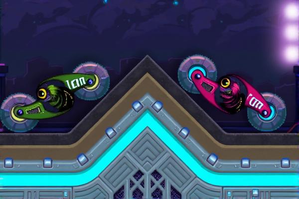 双人旋转赛车选关版