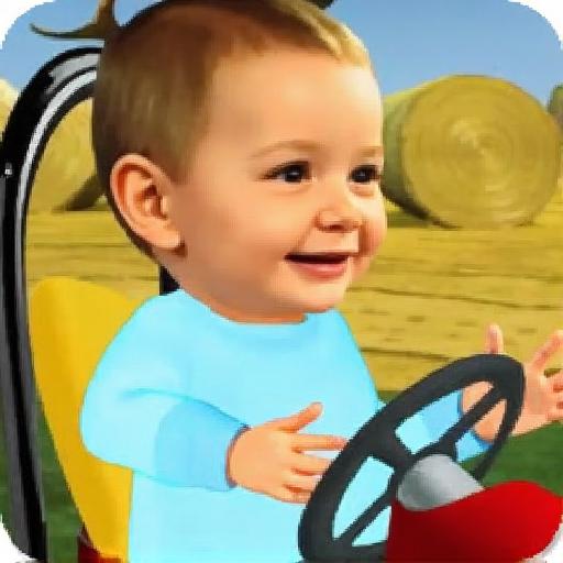 小宝宝开拖拉机