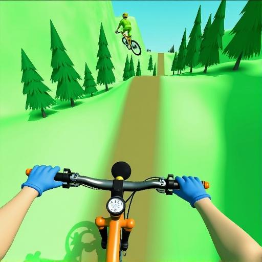 自行车山路赛游戏