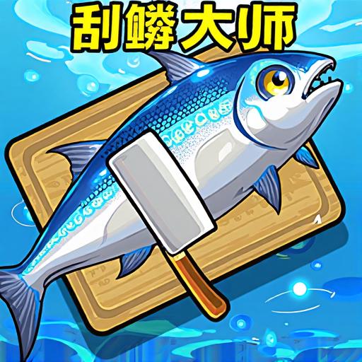 小人海上刮鱼鳞游戏