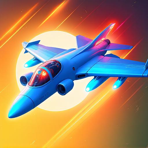 模拟开飞机战斗射击小游戏
