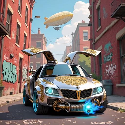 汽车改装跑酷游戏