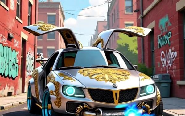 汽车改装跑酷游戏