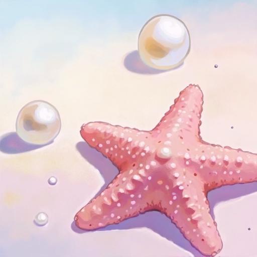 珍珠灿灿-说好的一起赶海捡贝壳