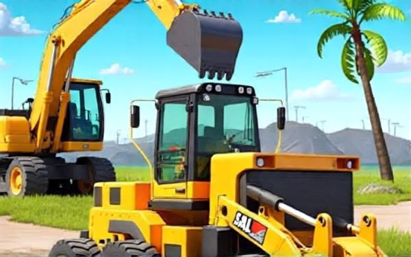 挖掘机模拟拆迁经营