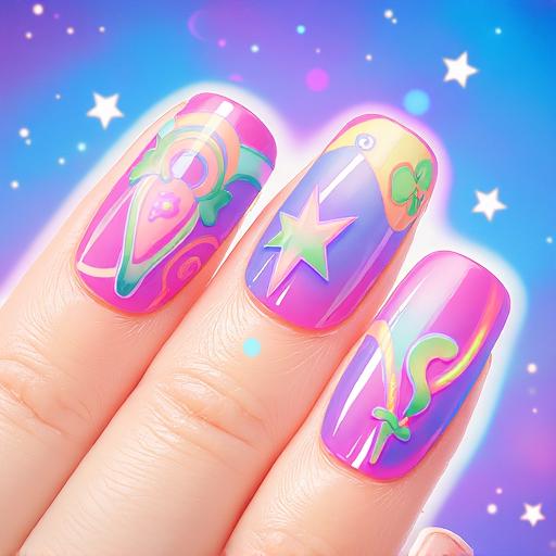 做美甲女生小游戏