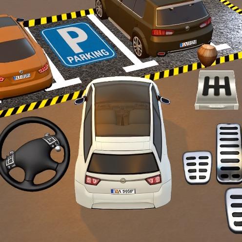 驾驶汽车停车