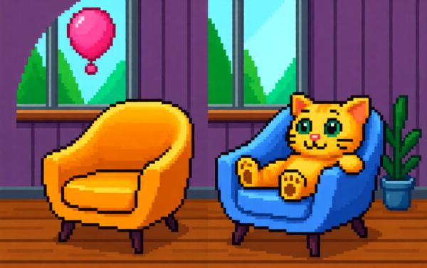 找不同图片小游戏