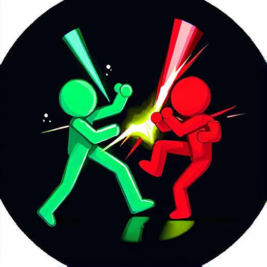 火柴人双人对决冒险小游戏