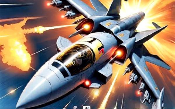 战斗机射击跑酷小游戏