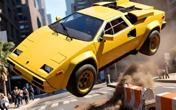 汽车游戏特技驾驶