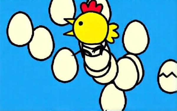 小鸡下蛋小游戏