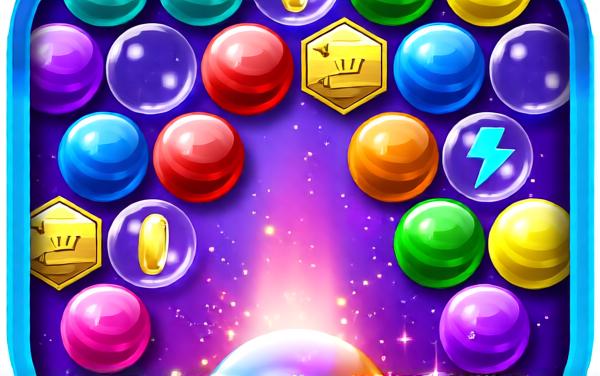 彩色泡泡消除游戏