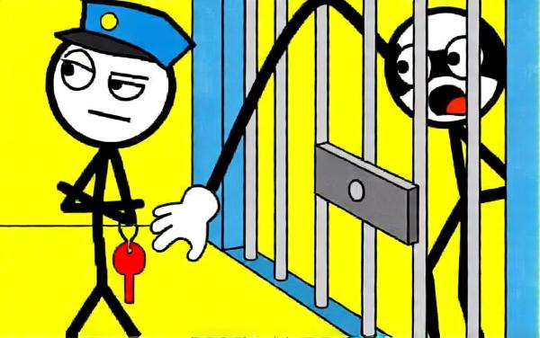 搞笑画线偷偷解谜