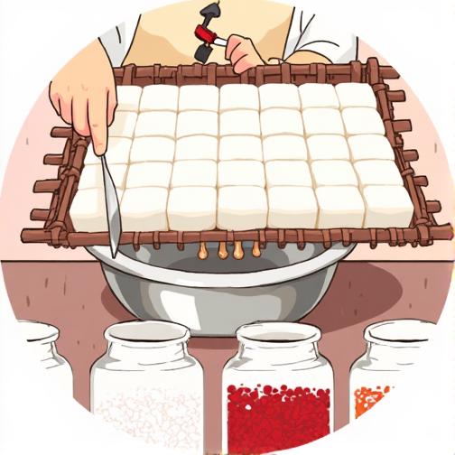 霉豆腐自制模拟