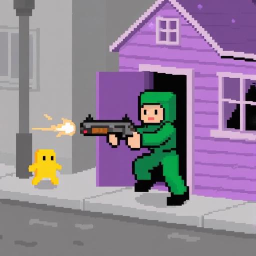 像素枪战吃鸡行动