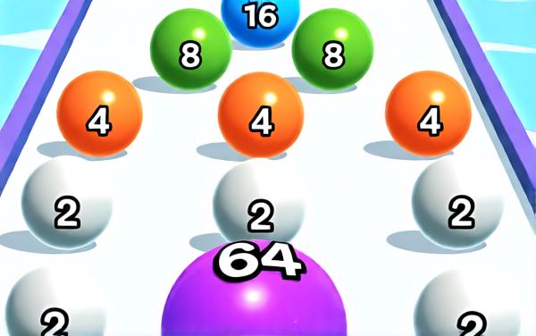 滚动冒险球小游戏