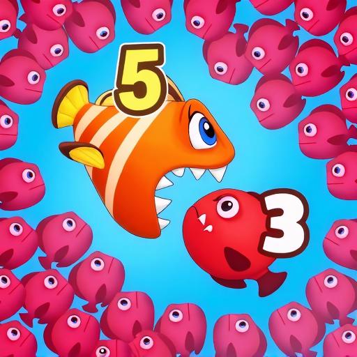 贪吃鱼吞食游戏