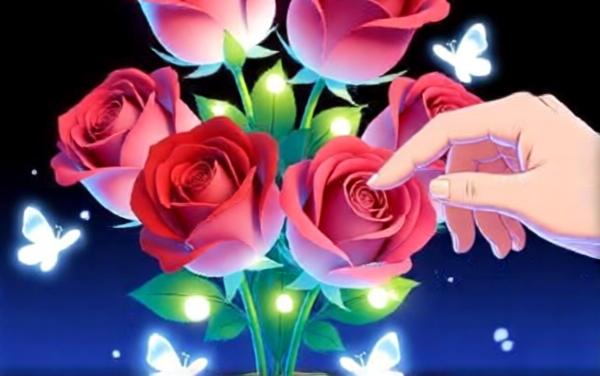 消除花朵插花游戏