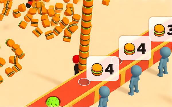 曼尼汉堡店逃离