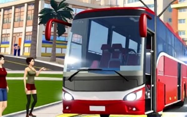模拟驾驶汽车客车巴士大巴车