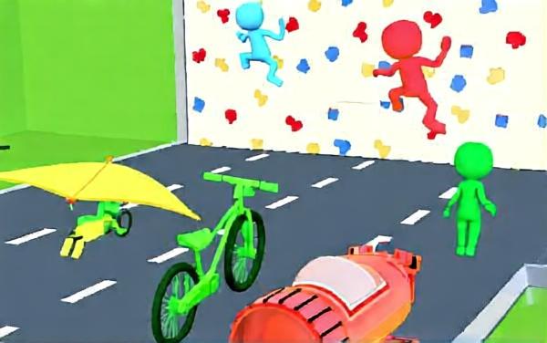 变形人跑酷竞速小游戏