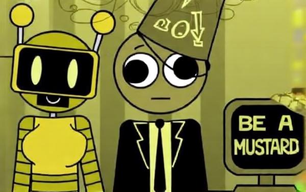 节奏音盒芥末色