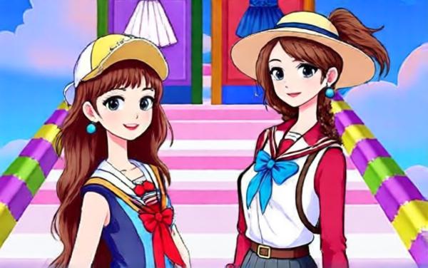 少女换装闯关跑酷小游戏