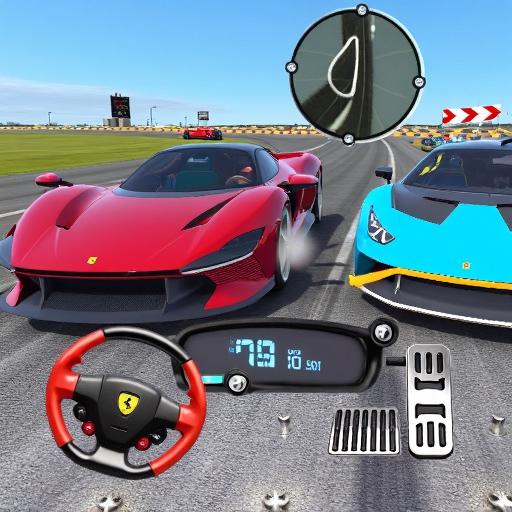 模拟开赛车
