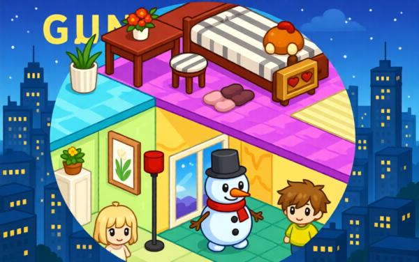 设计冰雪公主娃娃屋