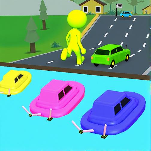 小人变身解压闯关小游戏