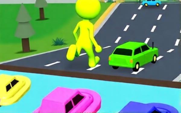 小人变身解压闯关小游戏