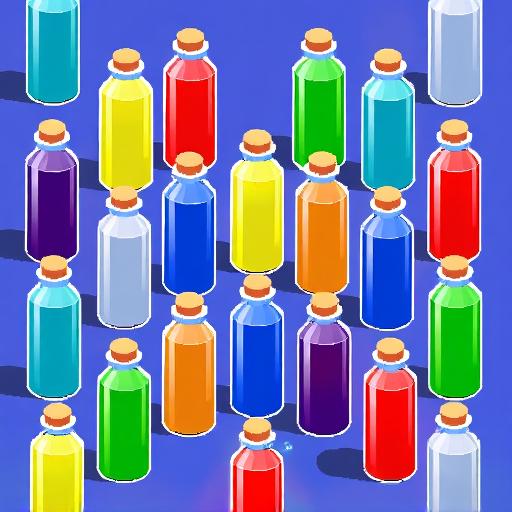 分类倒水瓶游戏
