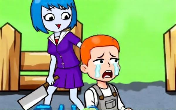 躲猫猫樱花校园小游戏