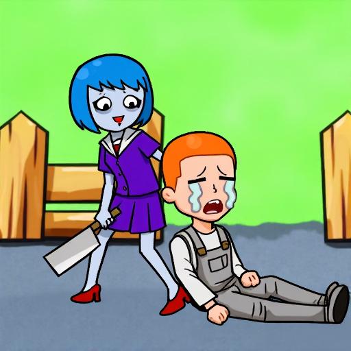 躲猫猫樱花校园小游戏