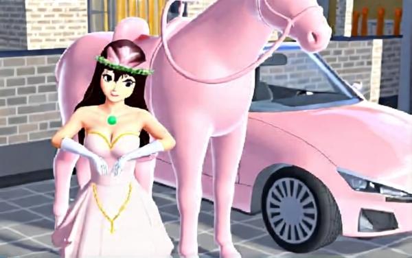 樱花校园跑酷之星游戏