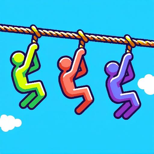 全民绳索英雄营救小游戏