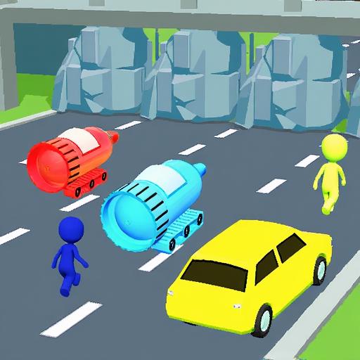 赛车人变形双人竞技