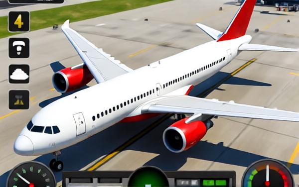 模拟驾驶飞机飞行