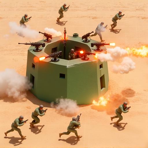 塔防双人决斗小游戏